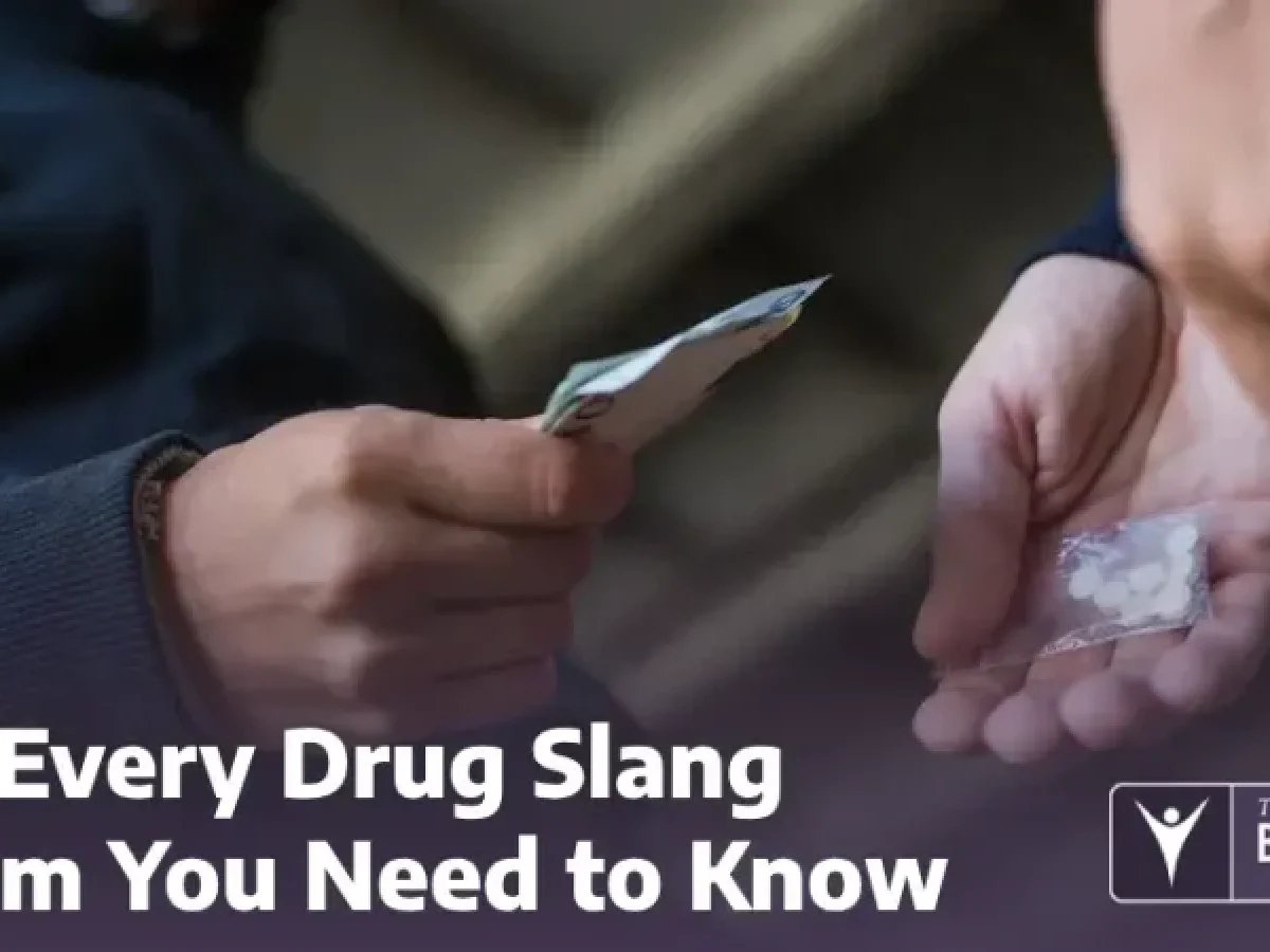 Every Drug Slang Term You Need to Know