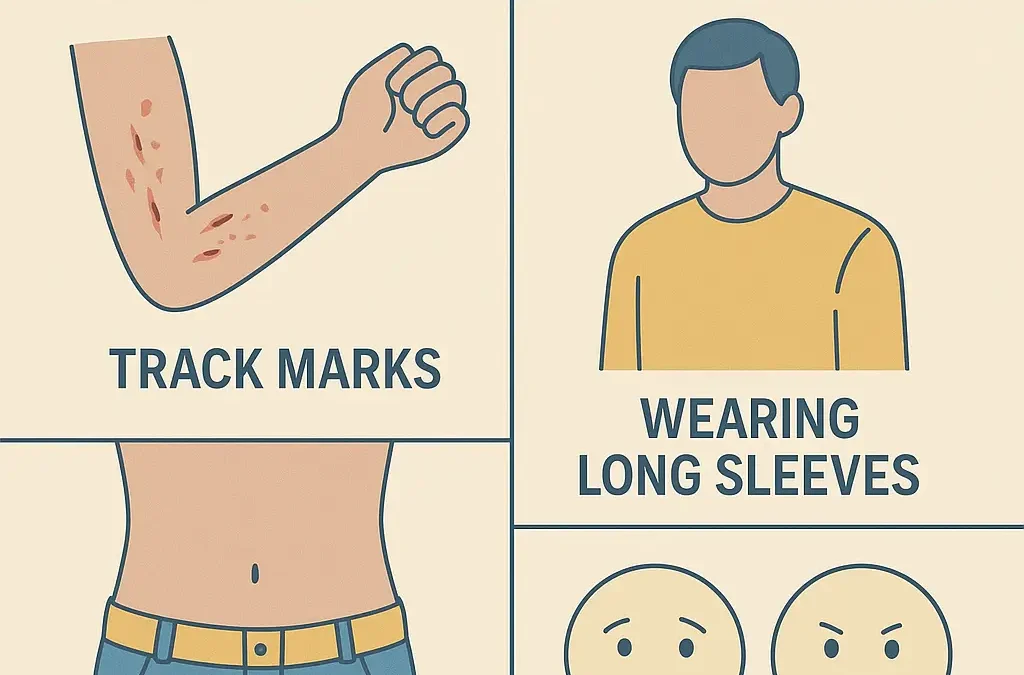 Track Marks & Other Signs of IV Drug Use
